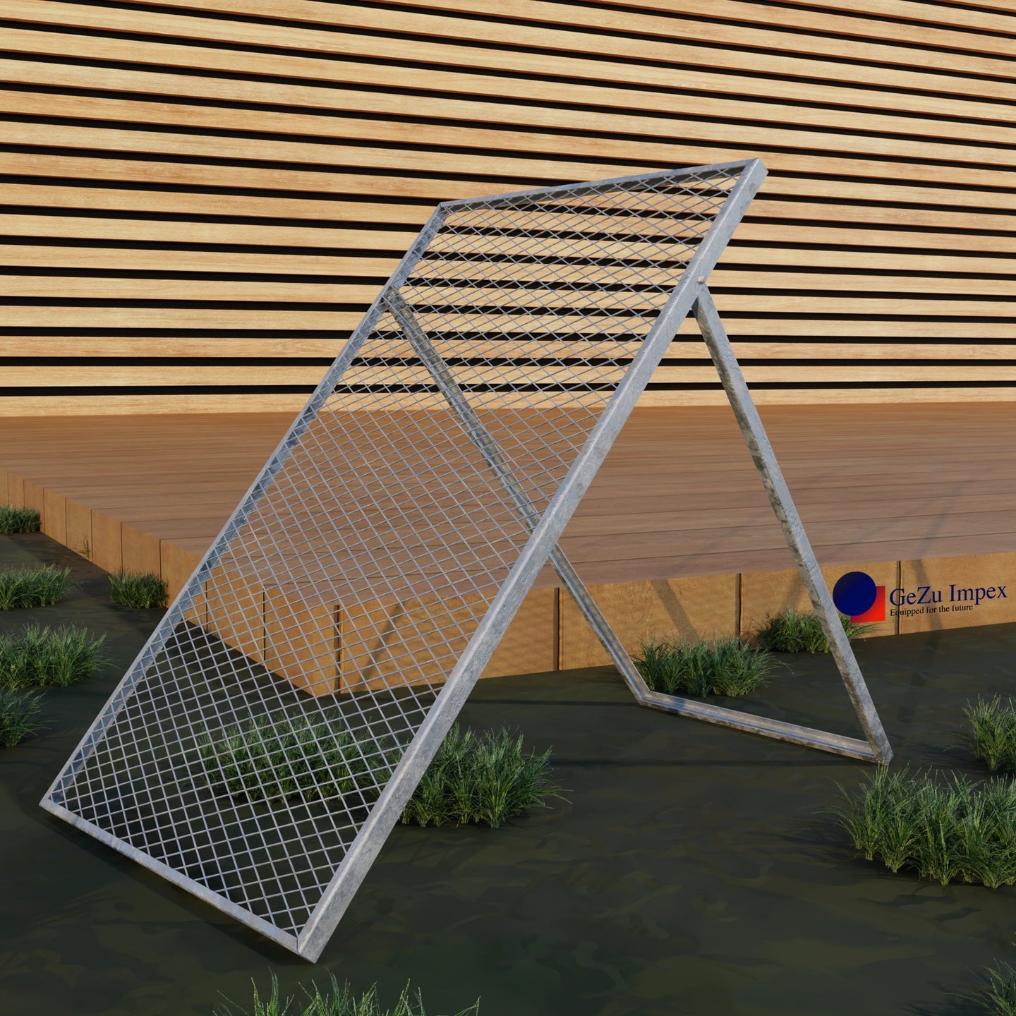 jordsåll galvaniserat stål Jordfilter jordsikt jordsil trädgårdssåll av genomströmningssil marksil