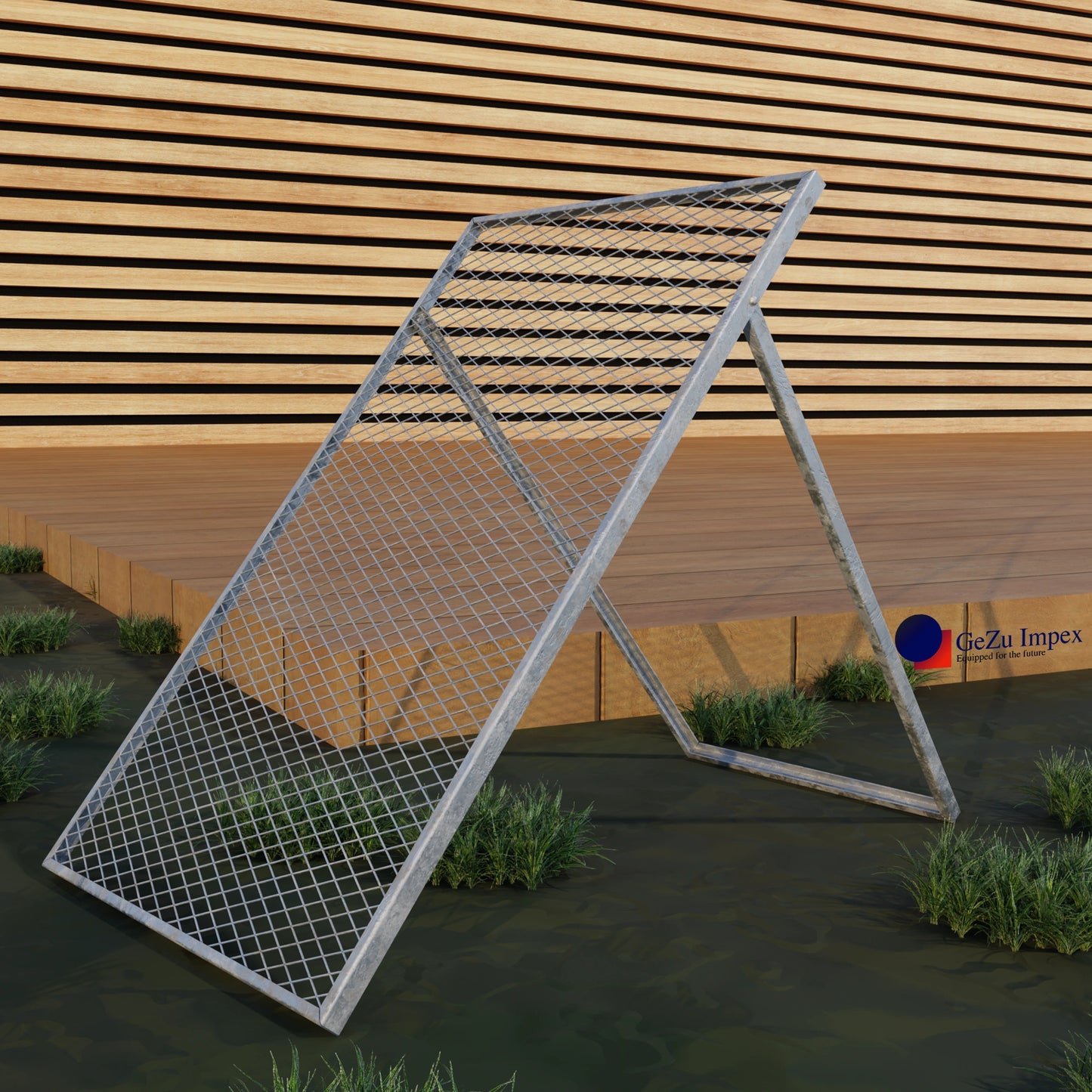 jordsåll galvaniserat stål Jordfilter jordsikt jordsil trädgårdssåll av genomströmningssil marksil