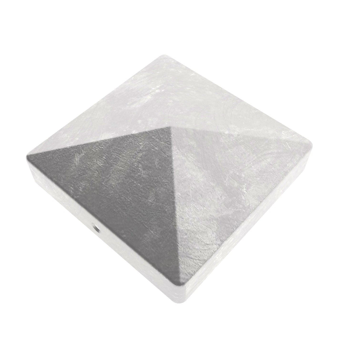 stolphatt stolplock för trästolpar galvaniserad stolpkeps rostfri Stolpkåpa stolpskydd stängselkåpa        